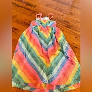 Hannah Anderson girls rainbow dress